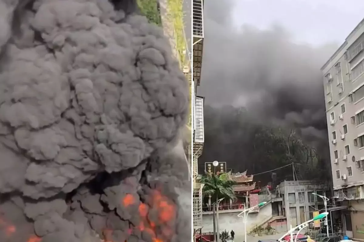 Ücret Sorunu Çıktı: Çinli Fabrikada Depoda Çıkan Yangın 4 Milyar Yuan Zarar Getirdi