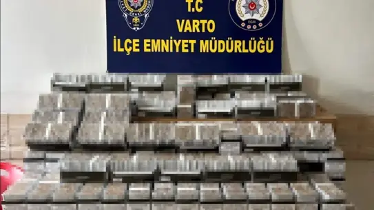 Muş’ta Kaçak Sigara Operasyonu: 1.766 Paket ve 35.320 Makaron Ele Geçirildi