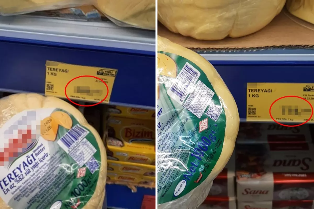 Tereyağı fiyatları üç ayda %31 artışla 775 TL'ye çıktı