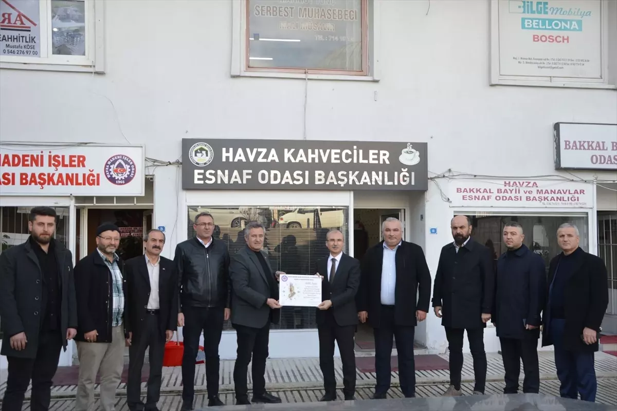 AK Parti Milletvekili Kırcalı, Havza’da Esnaf ve Belediye Yetkilileriyle Buluştu