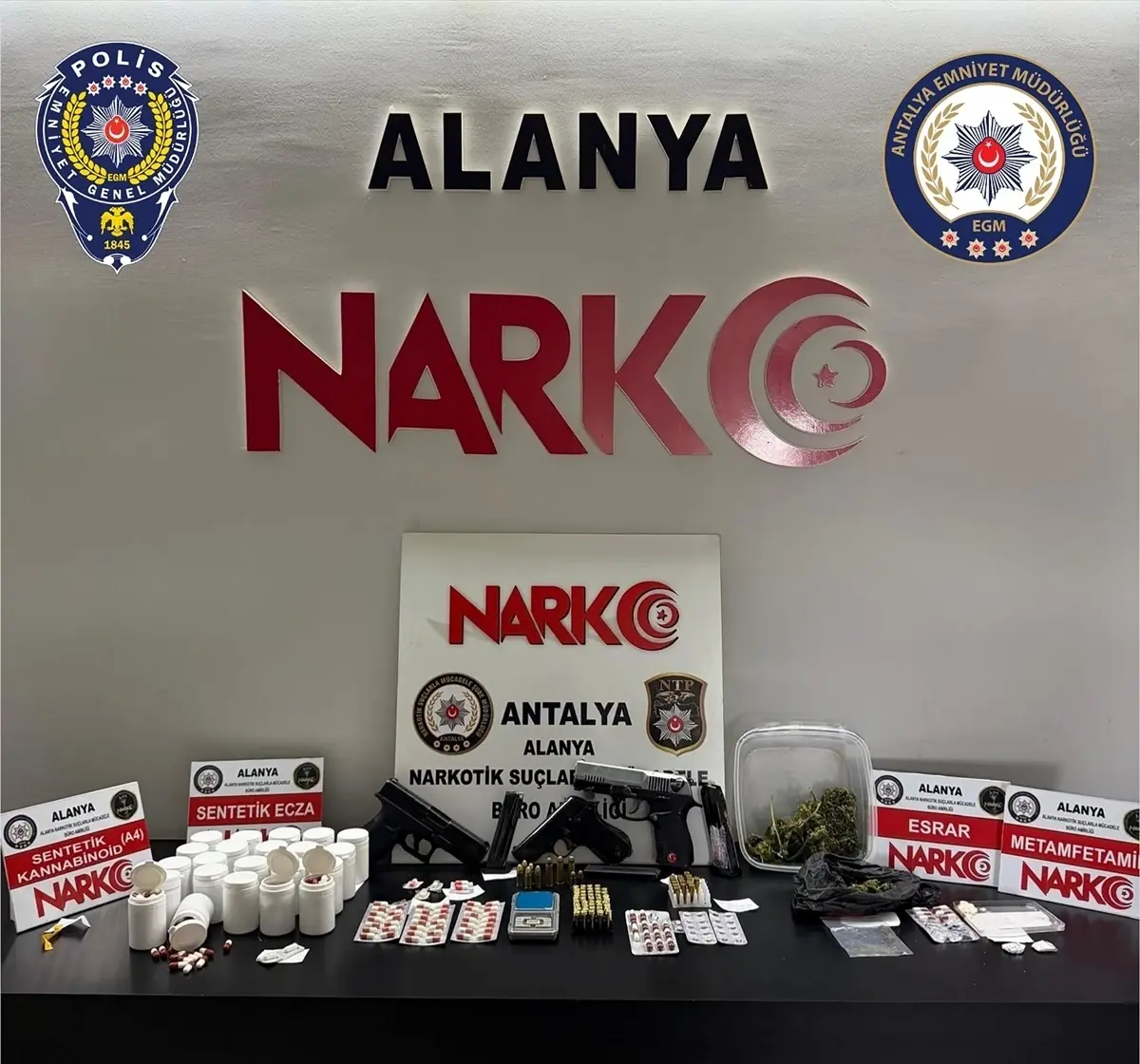 Alanya’da 45 Adrese Eş Zamanlı Operasyon: 39 Kişi Gözaltına Alındı