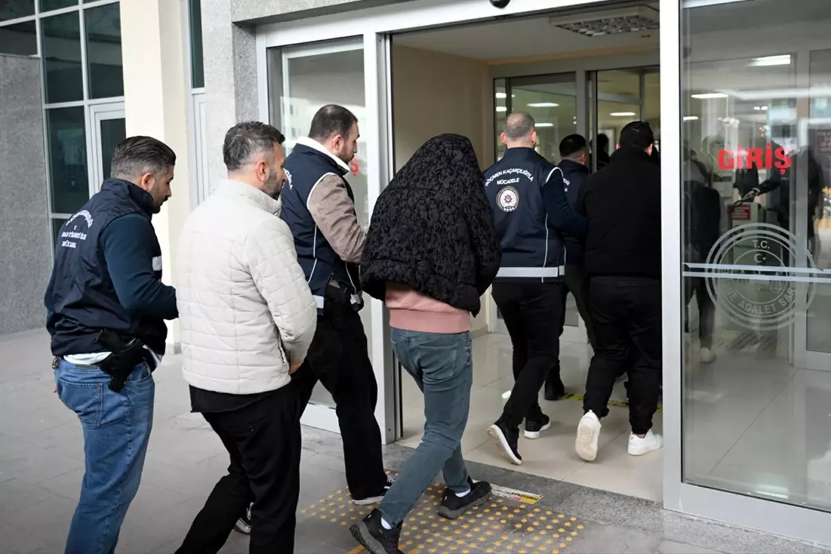 Edirne'de Caspar Operasyonu: Altı Şüpheli Gözaltına Alındı