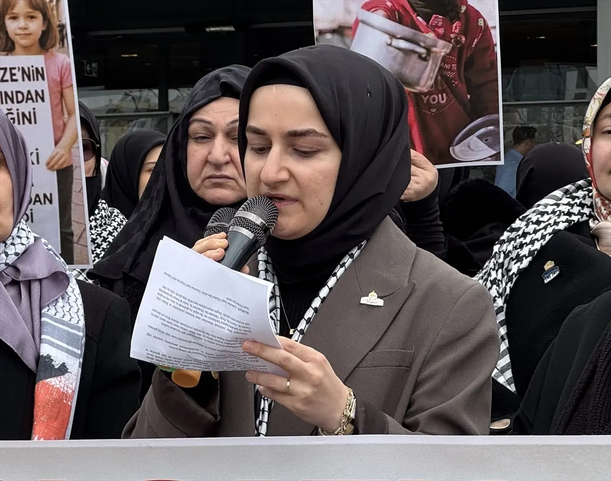 Diyarbakır’da Kadınlar İsrail Saldırılarını Protesto Ediyor: Boykot Çağrısı