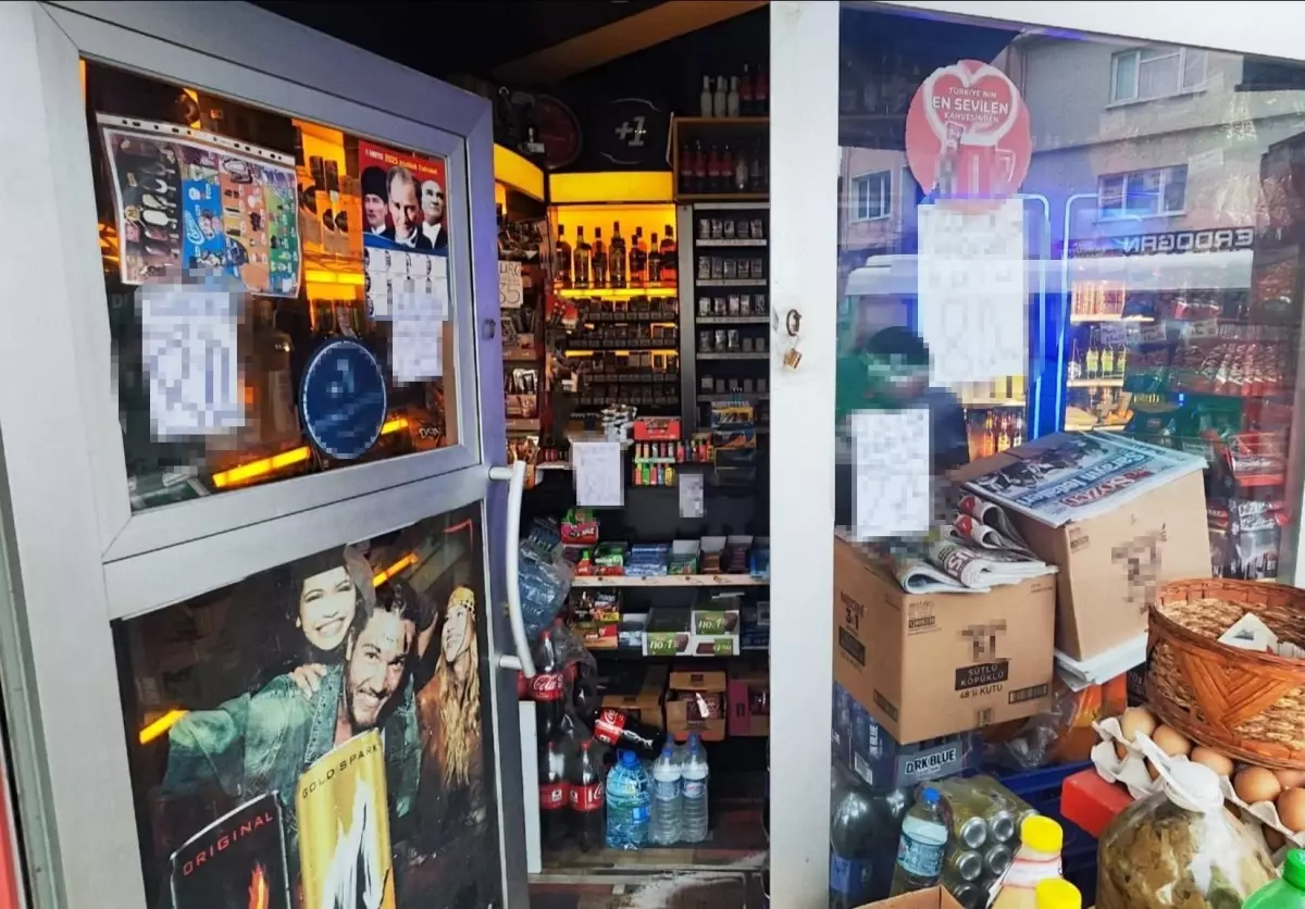 Edirne’de Fiyat Etiketlerini Camına Asan Büfe Sahibine Ceza Kesildi