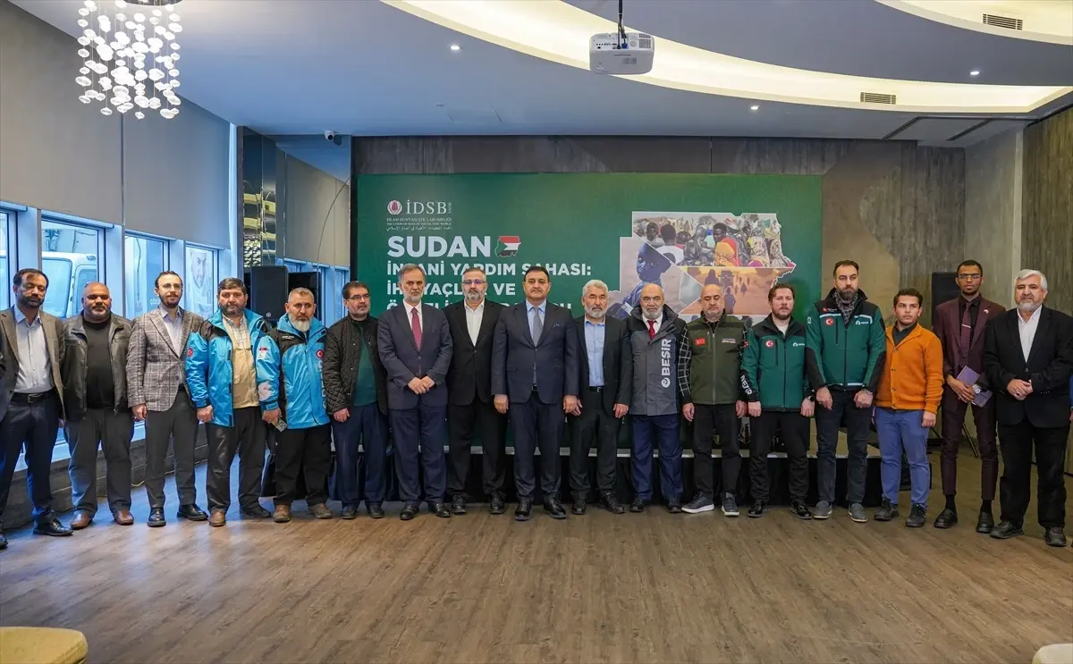 IDSB, Sudan'da İnsani Yardım İşbirliğini Resmi Olarak Başlattı