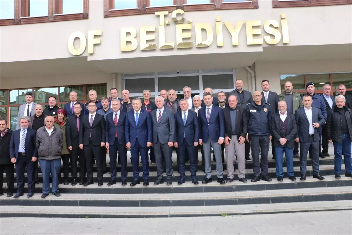 Of'ta Vali Şahin, OSB Altyapı Çalışmalarını Hızlandırma Sözü Verdi