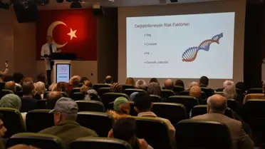 Eğitim sırasında kullanılan görsel materyal