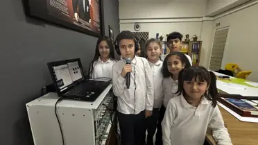 Altındağ’da Öğrenciler Radyo nBi ile Canlı Haber Yayını Yapıyor