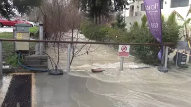 Manavgat Şelalesi su altında