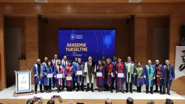 BANÜ’de Akademik Yükseltme Töreni Coşkuyla Gerçekleşti
