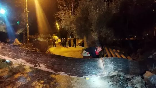 Hatay’da yağış sonrası su birikintileri