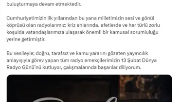 Radyo stüdyosunda Duran