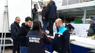 Denetim sırasında çekilen fotoğraf