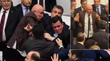 Meclis kürsüsünde yaşanan gergin an
