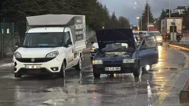 Niğde'de şiddetli sağanak ve rüzgar