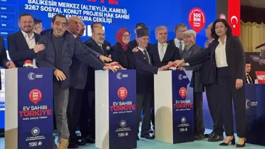 Balıkesir yeni konutların inşaat sahası