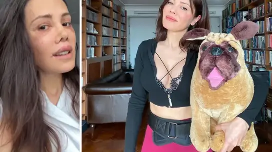 Didem Ceran'ın ilk banyosu