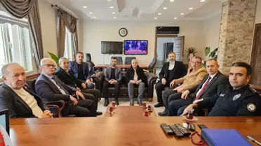 Görüşme sırasında çekilmiş fotoğraf