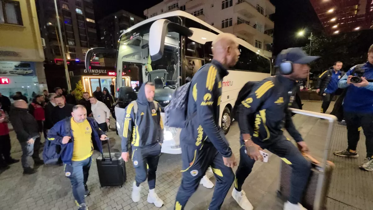 Fenerbahçe, Trabzonspor Maçına Hazırlık İçin Şehirde