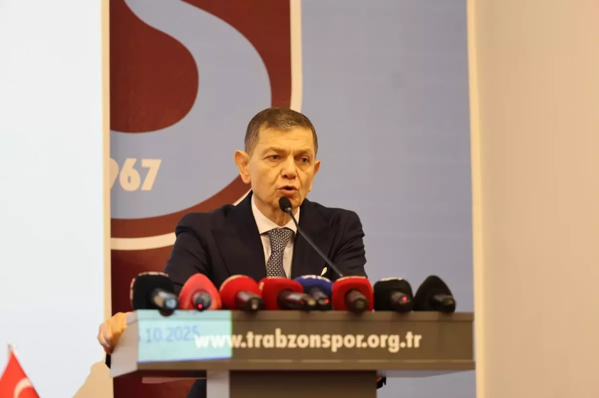 Trabzonspor Divan Başkanı Ören'den Tribünlerde Dayanışma ve Sorumluluk Çağrısı