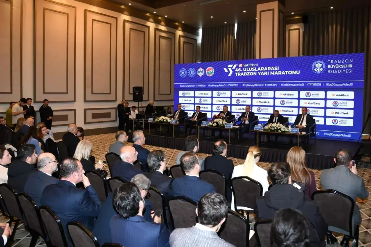 Trabzon'da 46. Uluslararası Yarı Maraton Tanıtımı: Koş, Nefes Al, Dünya'yı Kurtar