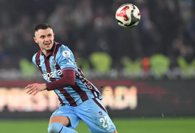 Trabzonspor antrenman anı