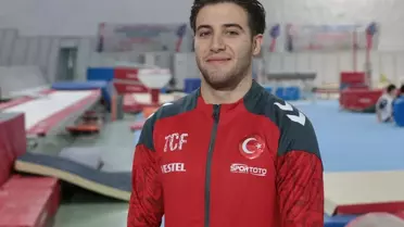 Cimnastik yarışması anı