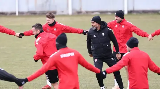 Sivasspor antrenman görüntüsü