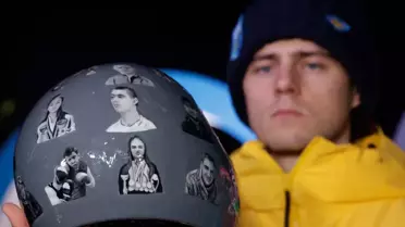 Ukraynalı Skeleton Sporcusu Anma Kaskı Nedeniyle Yarıştan Çıkarıldı