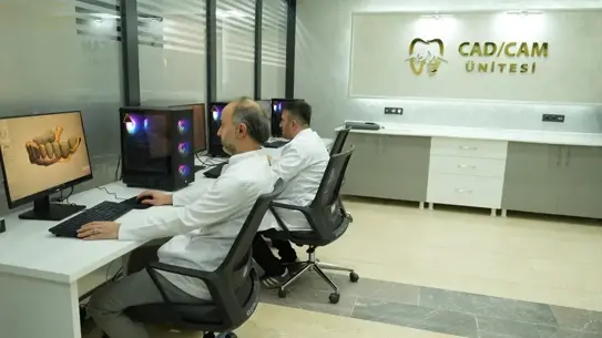 CAD/CAM dijital protez üretim sistemi