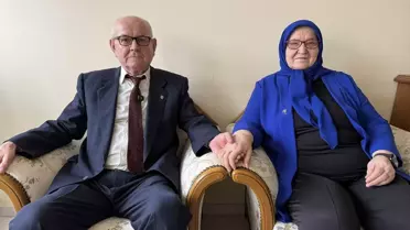 56 Yıllık Sevgi Dolu Yolculuk: Bodur Çifti Huzurevinde Bir Ömür Boyu Birlikte