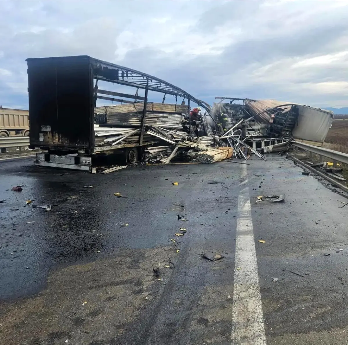 Sofya’da Trafik Kazası: İki Türk Tır Şoförünün Hayatı Son Buldu