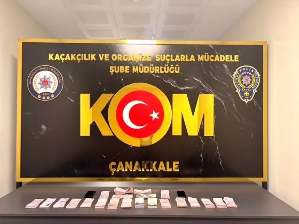 Çanakkale'de Polis Operasyonu: Tefecilik ve Kaçakçılık Şüphesi Tutuklandı