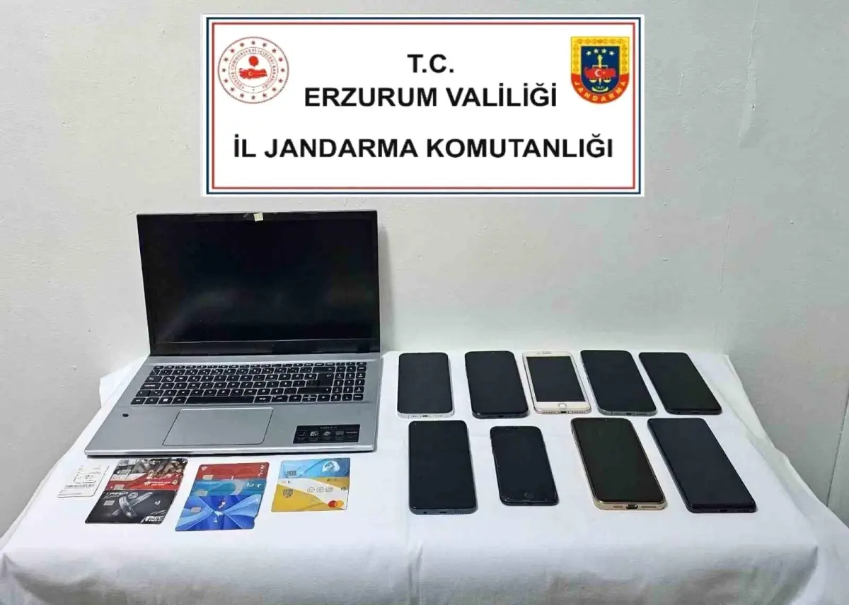 Erzurum’da Jandarma’nın Siber Devriyeleriyle Yürütülen Nitelikli Dolandırıcılık Operasyonu