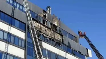 Yangın Sonrası İş Merkezi Görüntüsü