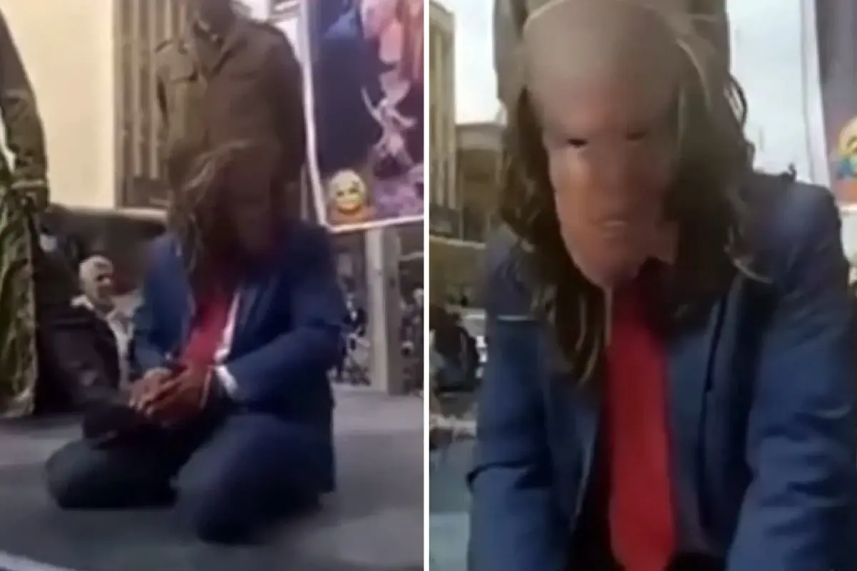 İran’da ABD Temsilcisine Yönelik Şok Sahne: Baş Kesme Töreni Gözler Önünde