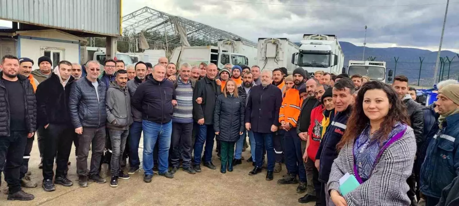 Bilecik Belediye Başkanı Tekin, BİOSUN Çöp İşçilerine %37 Zam İlan Etti