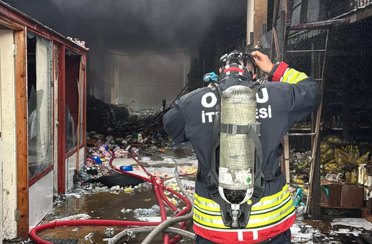 Ordu’da Market Deposu Yangını: Zarar Tavanı Yükseldi