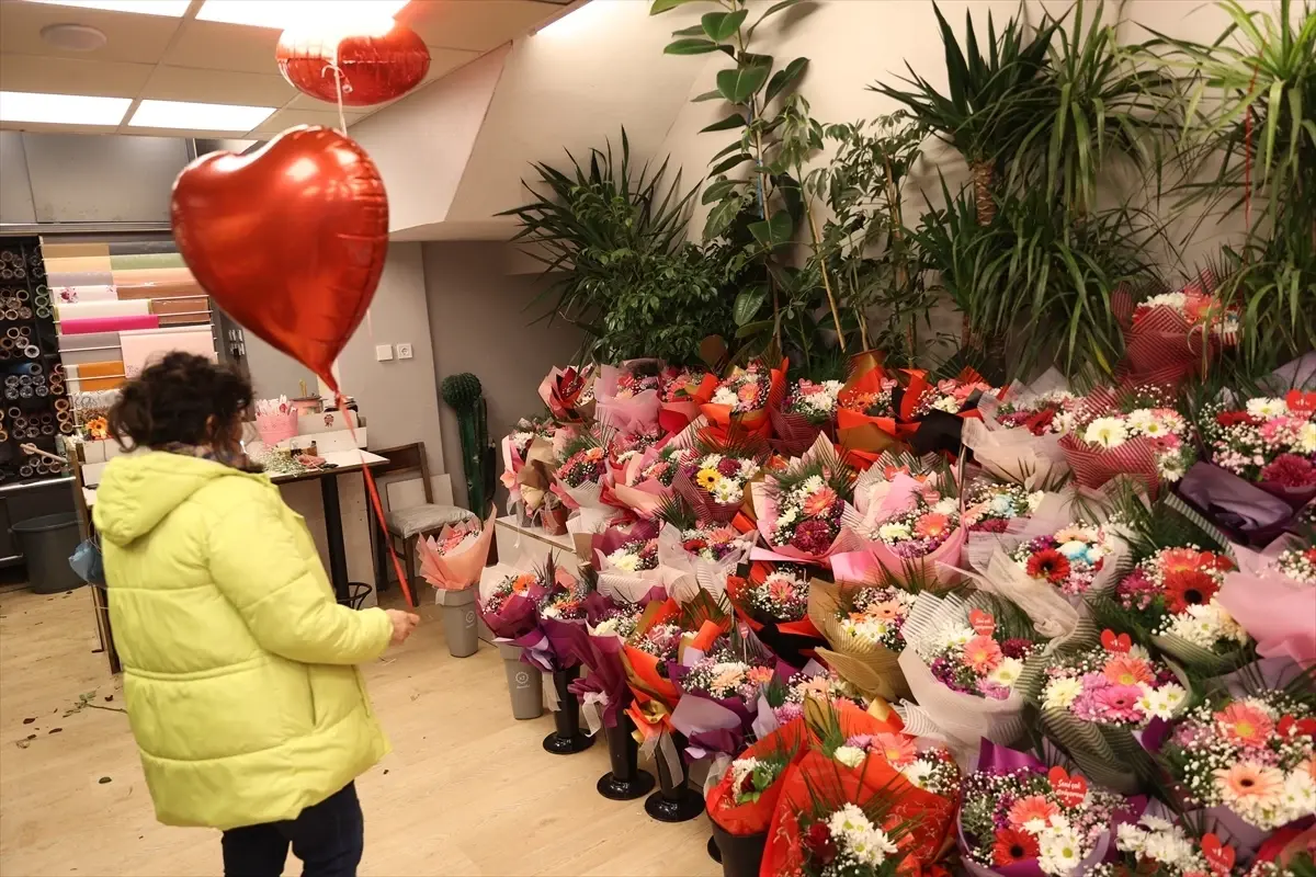 Trakya’da Sevgililer Günü Çiçek Siparişleri Patladı