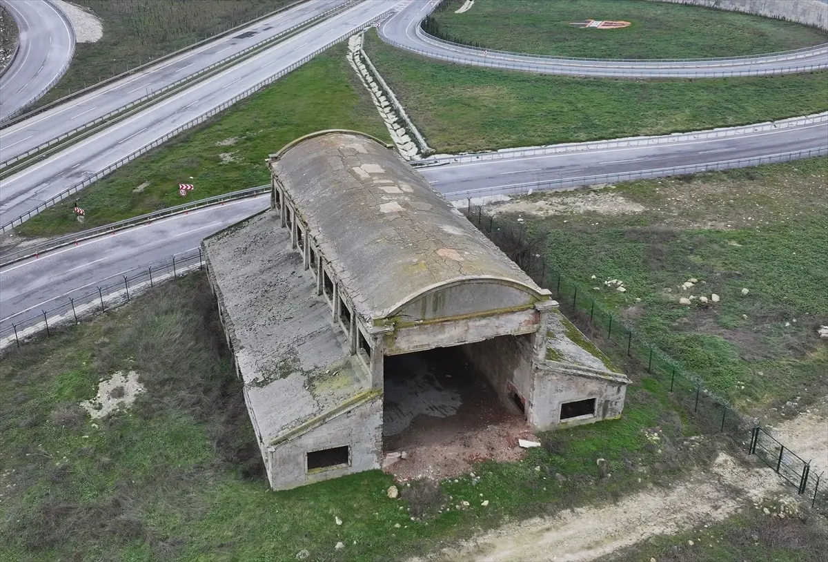 Edirne'de Tarihi Balon Hangarı, Türk Havacılık Tarihi Müzesi'ne Dönüştürülecek