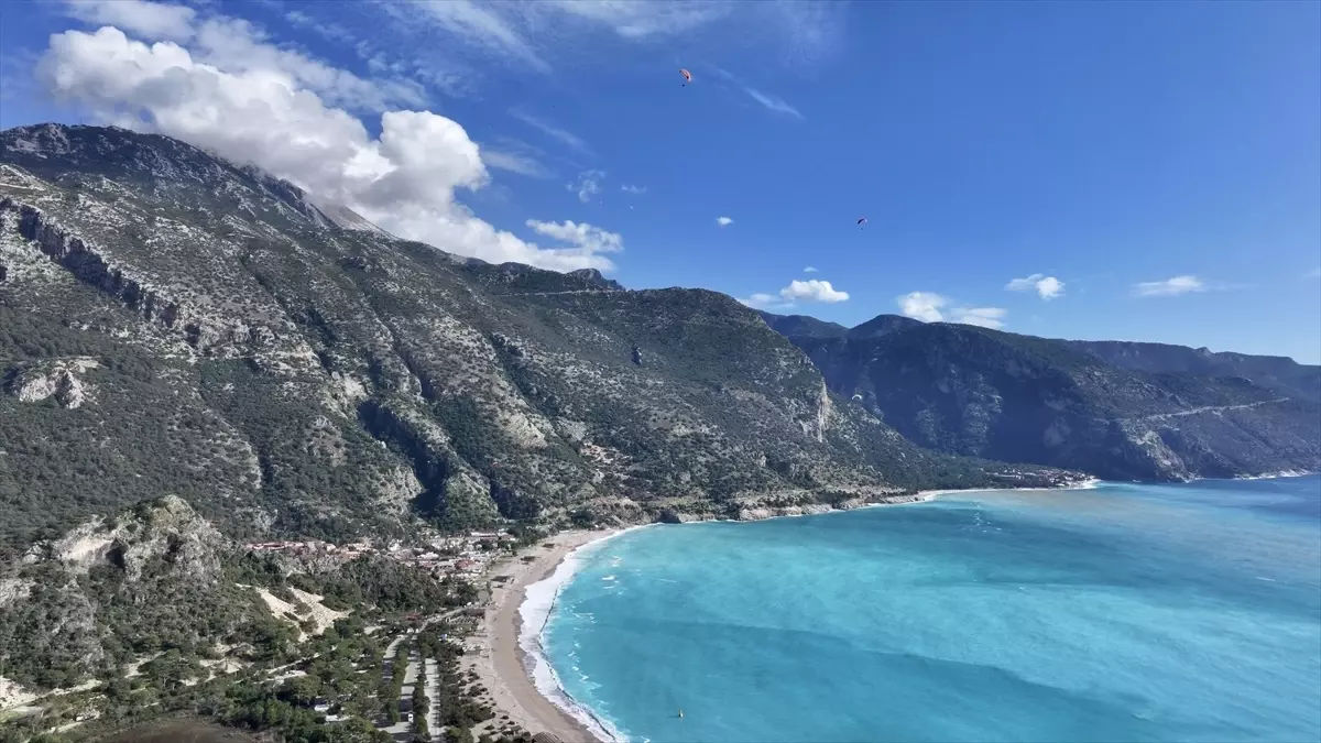 Ölüdeniz'in turkuaz suyu