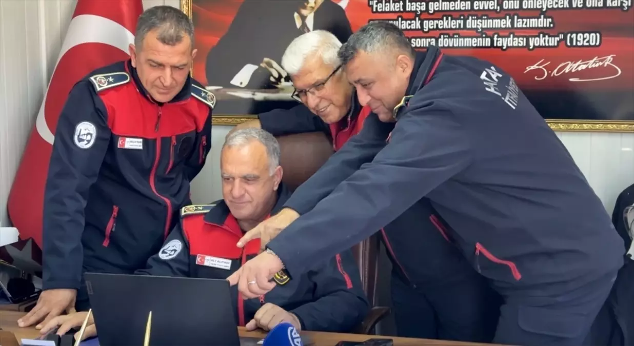 Hatay İtfaiyesi, AA’nın Yılın Kareleri Yarışmasında Öne Çıktı