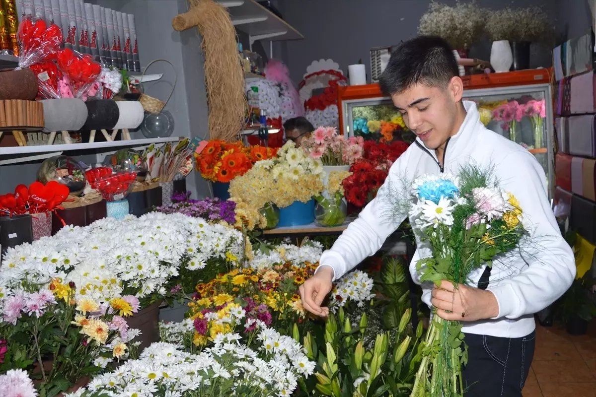 Havza’da Çiçek Satışları Sevgililer Günü İçin Patladı