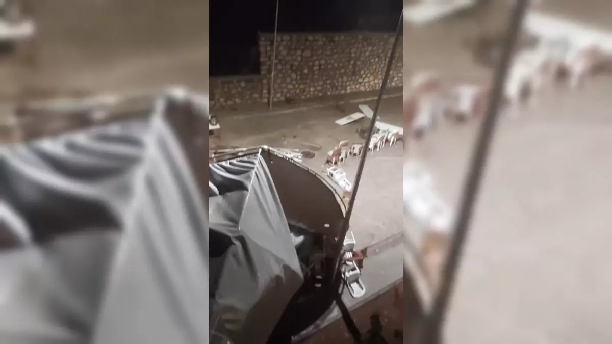 Malatya’da Şiddetli Yağış ve Rüzgar Felaketi: İşyerleri Su Altında Kaldı