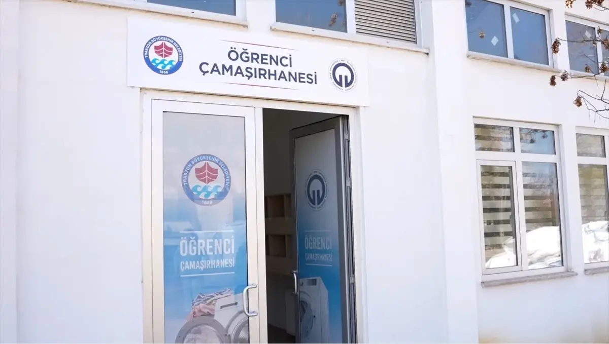 Trabzon’da ücretsiz çamaşırhane hizmeti