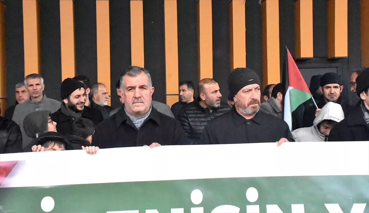 Van’da Gazze protestosu