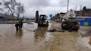 Adıyaman Gölbaşı’nda Sel Sonrası Temizlik Çalışmaları Hız Kesmeden Sürüyor