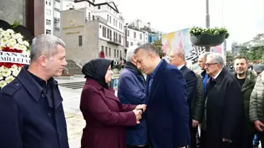 Cenaze töreninden bir an