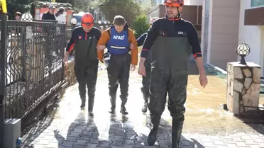 Dim Barajı’ndan gelen suyun Alanya’da yarattığı sel