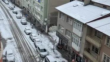 Doğu Anadolu’da Kar Yağışı Şiddetli Etkisini Gösterdi